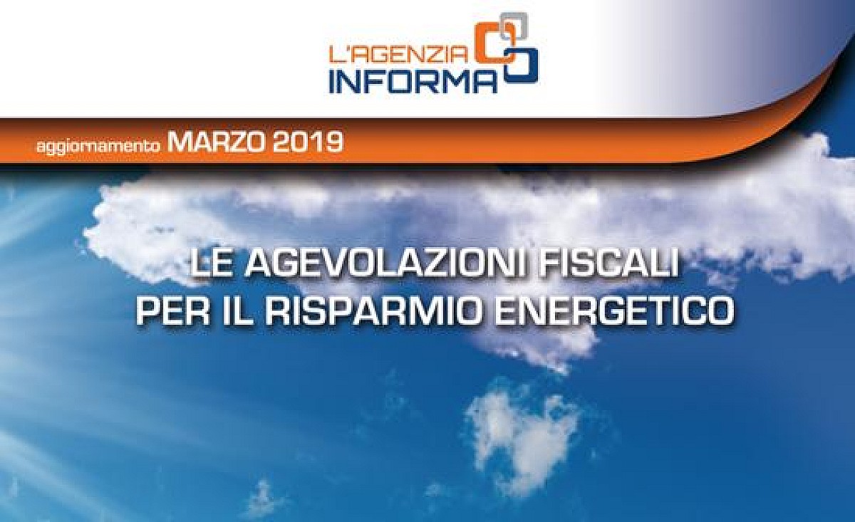 Ecobonus e bonus ristrutturazioni aggiornate le guide dell'Agenzia