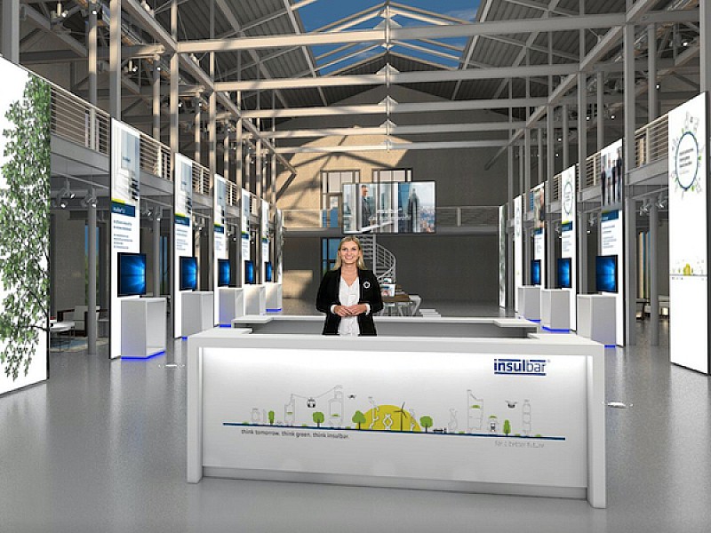 Ensinger stand digitale fiera BAU 2021