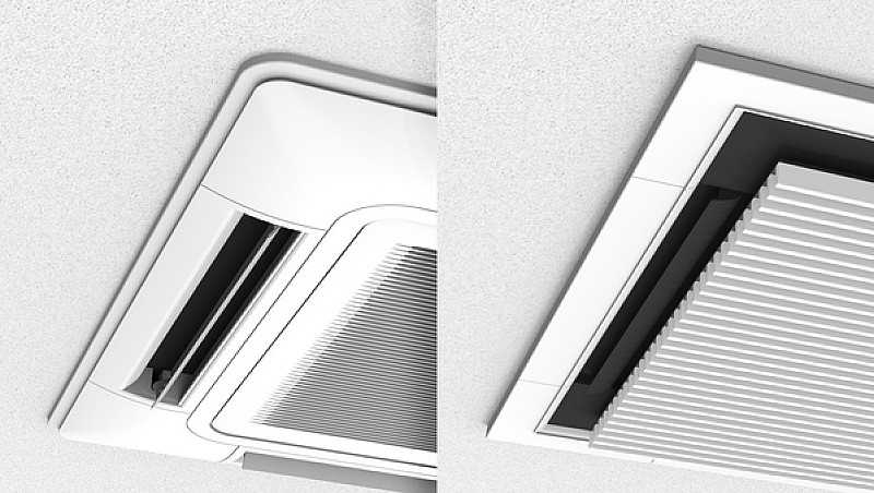 Hitachi Cooling & Heating_Confronto tra cassetta 4 vie classica e Silent-Iconic (1)