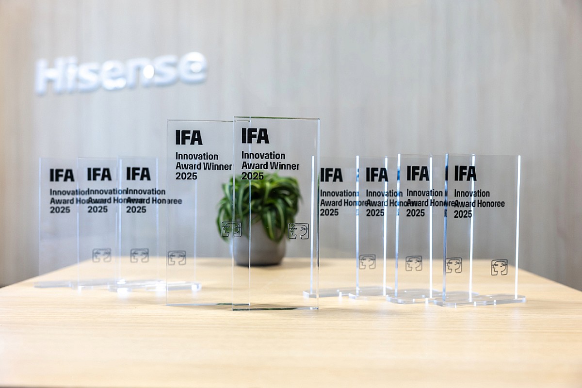 Hisense trionfa agli IFA Awards 2025 con 9 premi | Build News