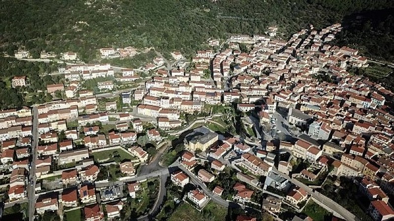 Berchidda dall'alto - Credits GL Production