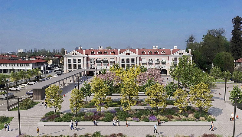 Piazza Europa - Render 02